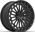 2018 BMW M740i Replica 1-delad smidda hjul svart bearbetade 22x9,0 och 22x10