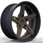 5x165.1 20x9.0 anpassade 2-PC smidda fälgar för Land Rover Defender