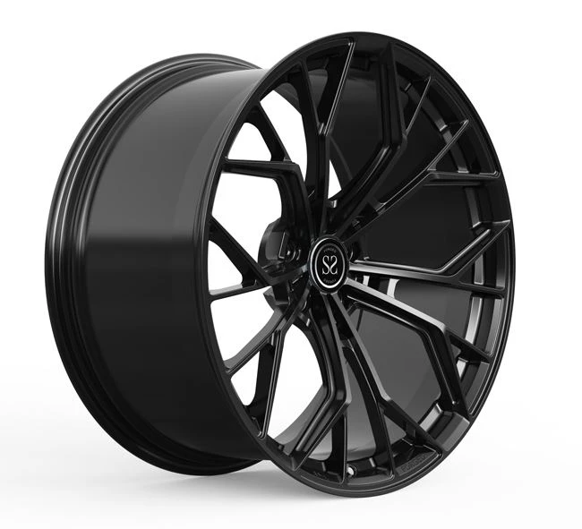 21 tum Monoblock 1-delad smidda fälgar till Mercedes Benz GLC Coupe AMG 63S satinsvarta bilhjul